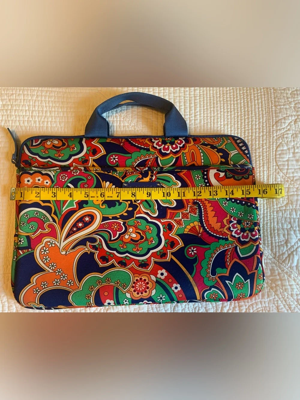 Vera Bradley Venetian Paisley Laptop Bag